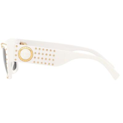 HOT NEW Genuine VERSACE THE CLANS White Grey Gold Dots  display picture 2