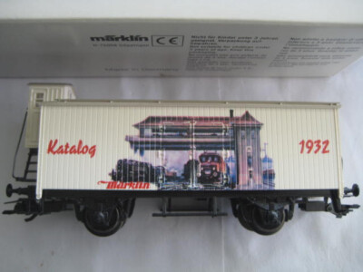 Marklin H0 4680-98709 Katalog 1932 wagon w/brakeman's cab - Ltd Edn in 1998