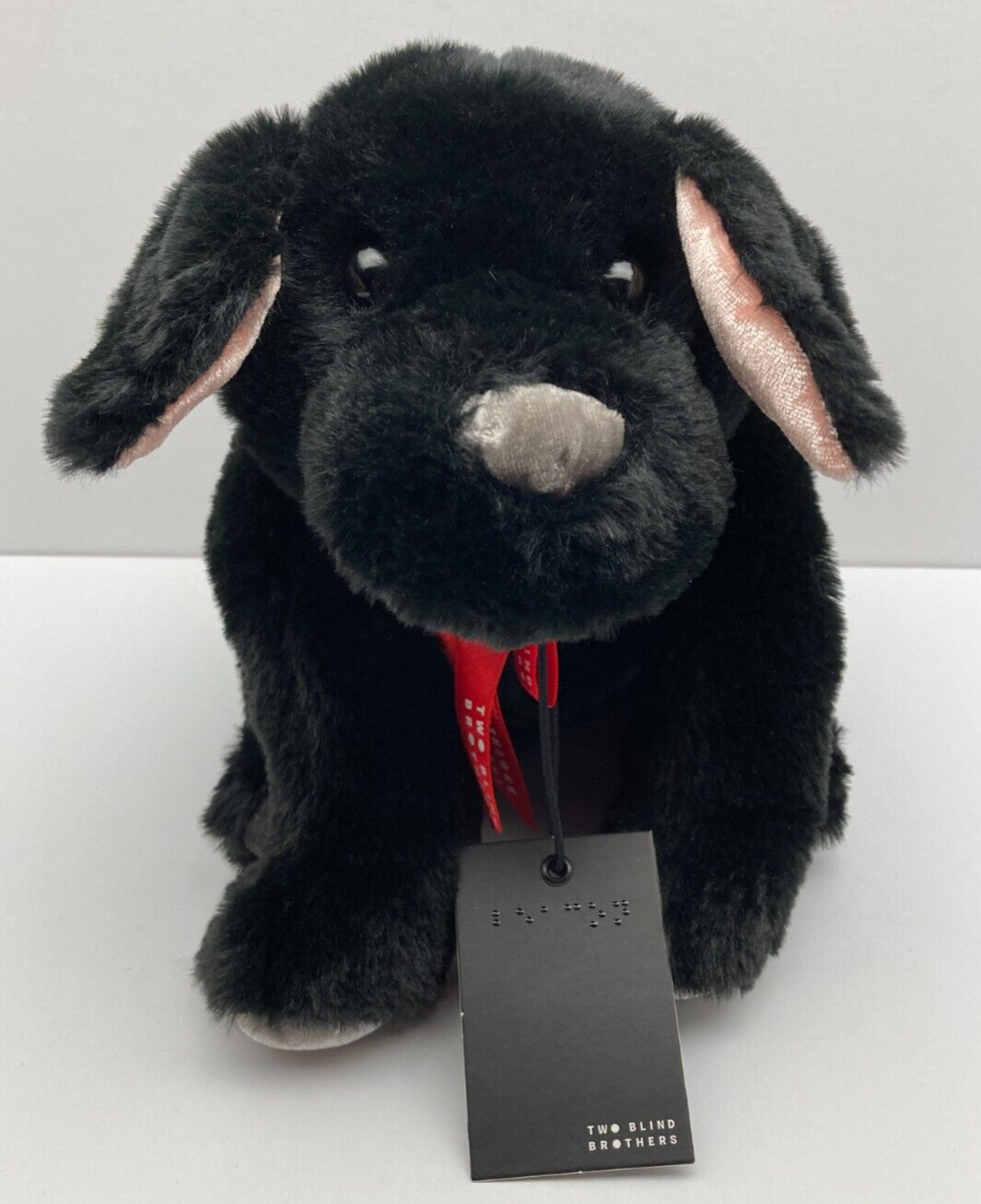 Guide Dogs Black Dog Toy Guide Dogs Stuffed Black Lab Dogs Two