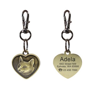 personalized cat id tags