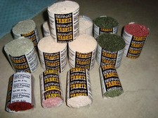 Bernat Tabriz Latch Hook Rug Yarn 10 Packs 4 Colors 4 Partials Previou Owned USA
