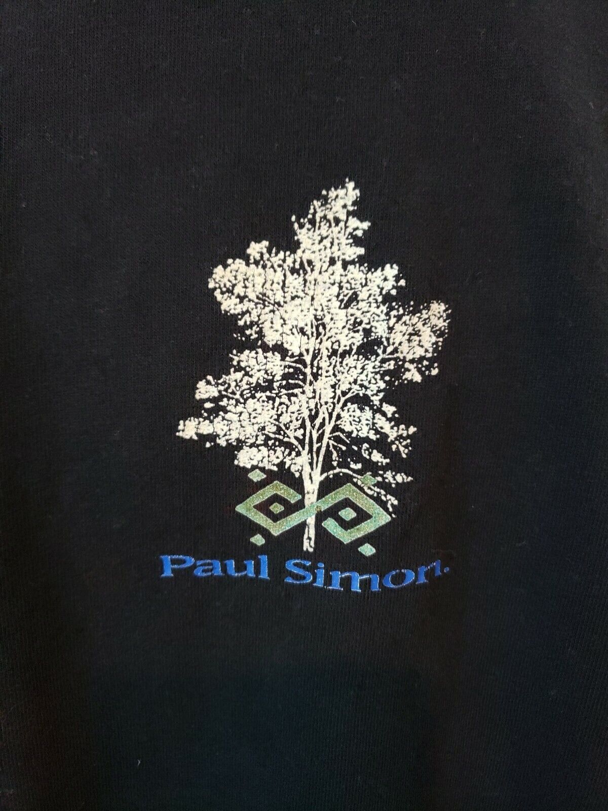 Vtg 1991 Paul Simon "Concert In The Park" T-Shirt… - image 2