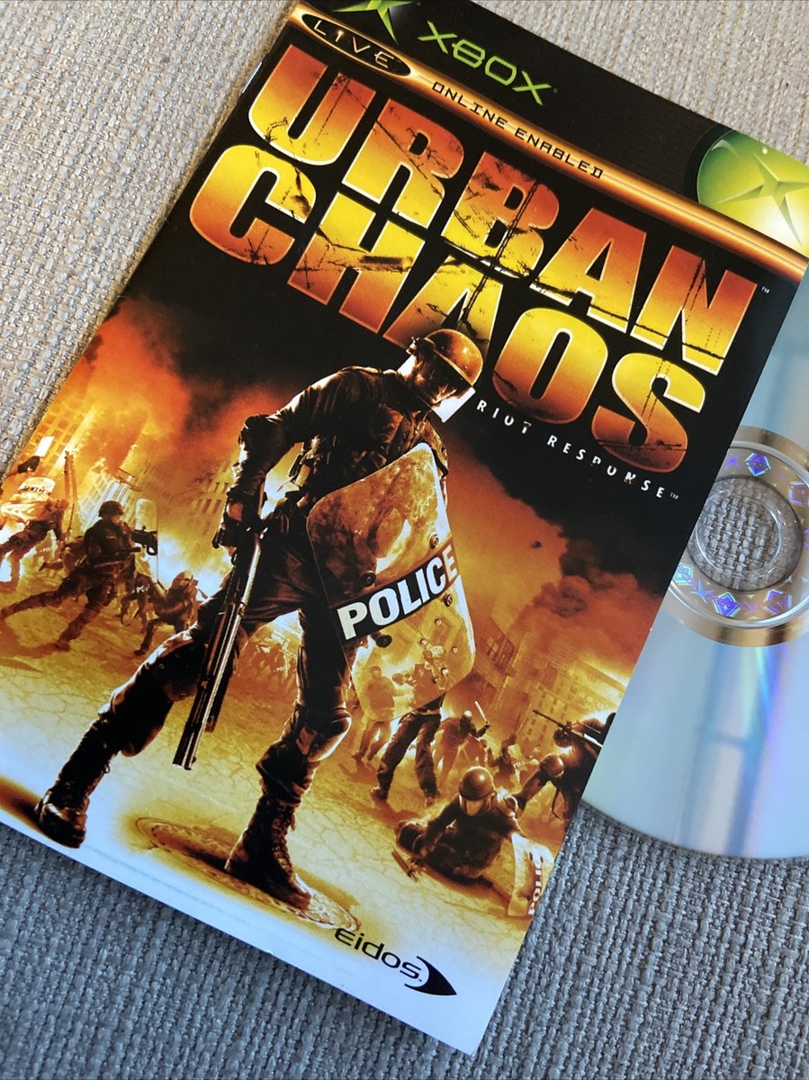 Urban Chaos Riot Response 2006 Xbox Original Game Complete With