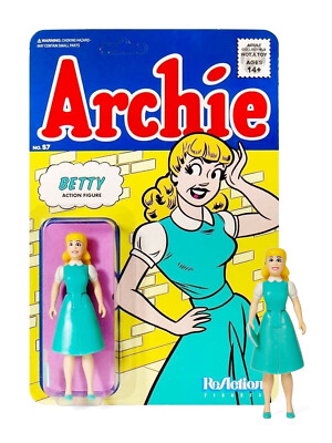 Archie Betty Reaction Action Figure Super 7 3.75