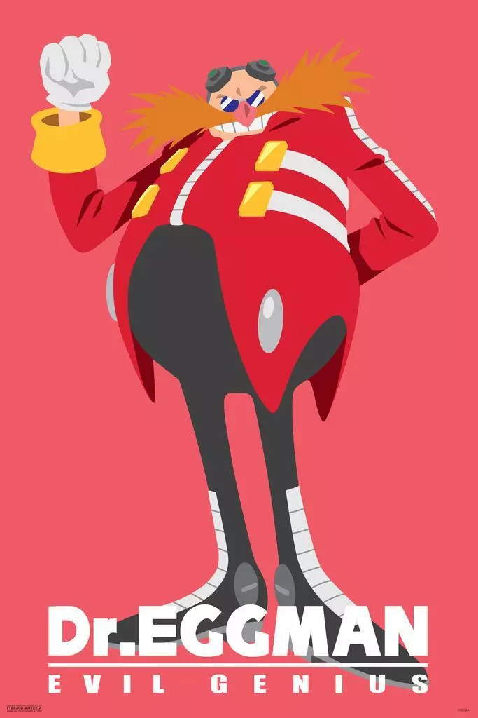 Dr Eggman Wall Art for Sale