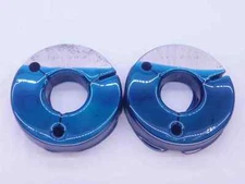 1 5/8 12 UN 2A LEFT HAND THREAD RING GAGES 1.625 GO NO GO PD'S = 1.5691 & 1.5632