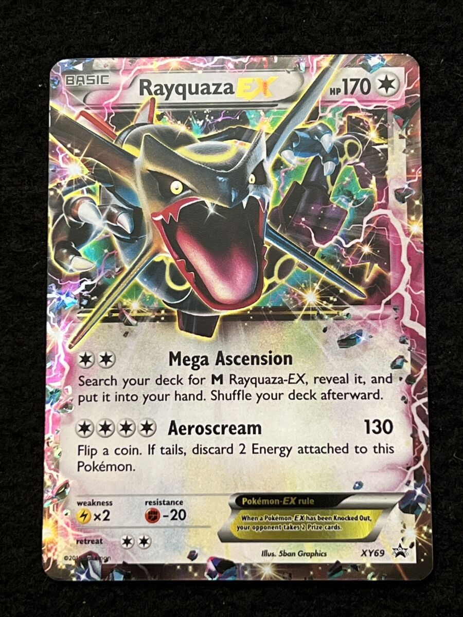 Rayquaza EX XY69 Holo Promo - Shiny Rayquaza EX Box Exclusive - Pokemon  Singles » Pokemon English Promos - Collector's Cache LLC