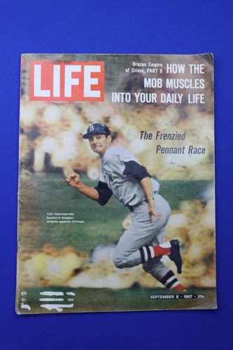 September 1967 LIFE Magazine Rare The Frenzied Pennant Race Issue BOOK Vintage