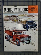 1962 Mercury Truck Brochure Original Canadian 1962 Mercury Truck Brochure Original Canadian
