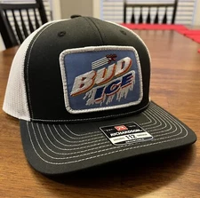 Bud Ice Budweiser Hat Richardson 112 Cap Vintage Style