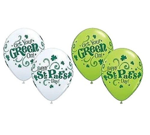 3x5 Happy St. Patty's Patricks Day Green Mug Flag Aluminum Pole