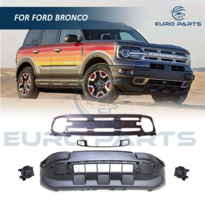 #ad Fit For 2021 2022 2023 Ford Bronco Sport Front Bumper Kit Fog light $559.00