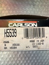 H5539 Carlson Disc Brake Hardware Kit . Made In USA. New