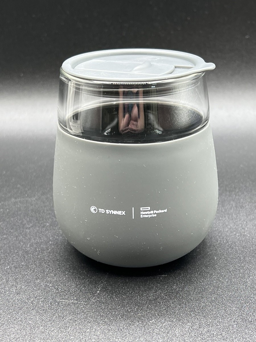 Porter “To-Go” Tumbler, Reusable Wine/Cocktail Glass With Lid, New