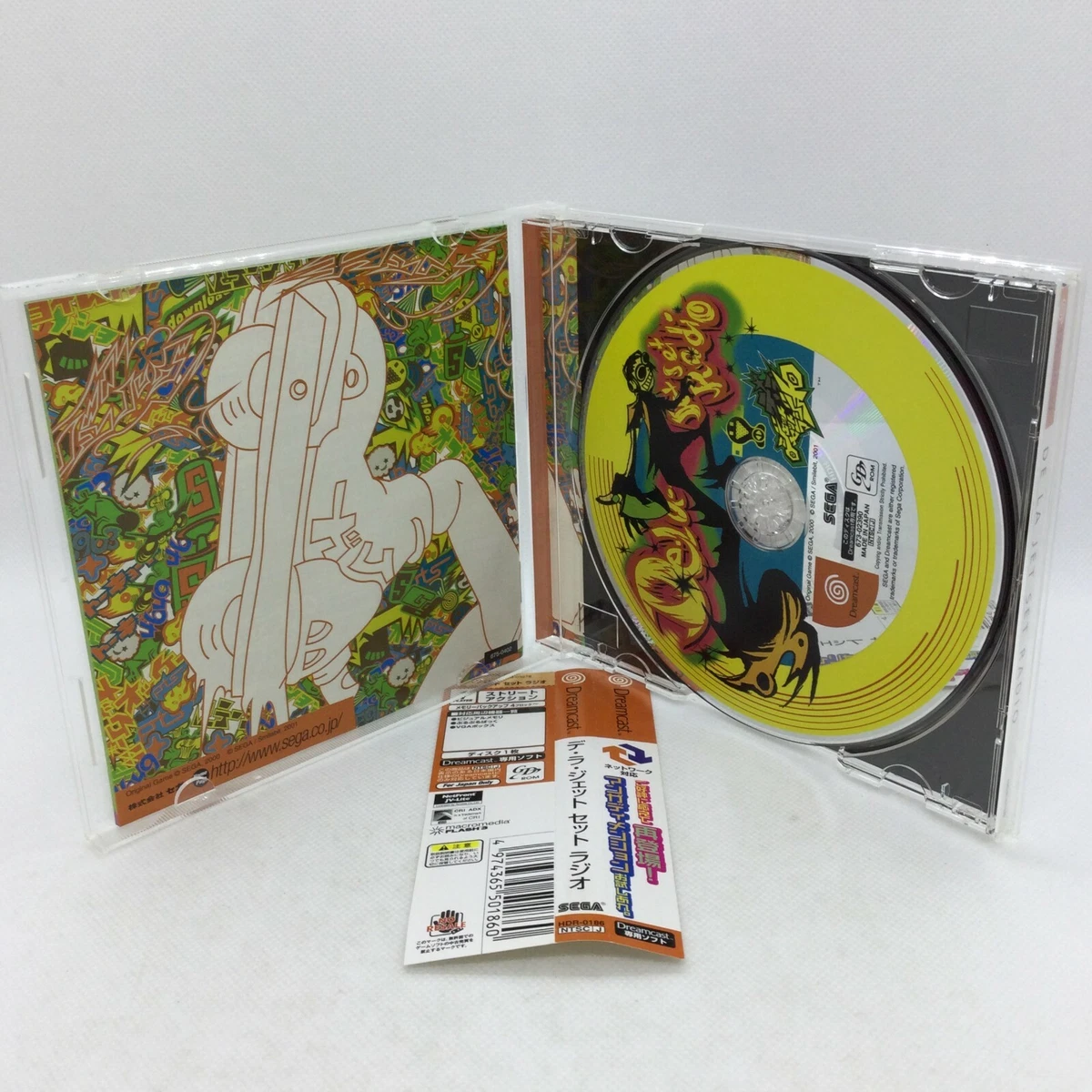 De La Jet Set Radio with Case and Manual [SEGA Dreamcast]