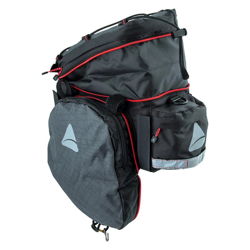 Axiom Seymour Oceanweave EXP19 Expandable Trunk Bag Grey Black
