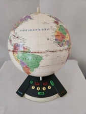 Geosafari World ExploraToy Talking Globe Geography Trivia Game Parts Repair