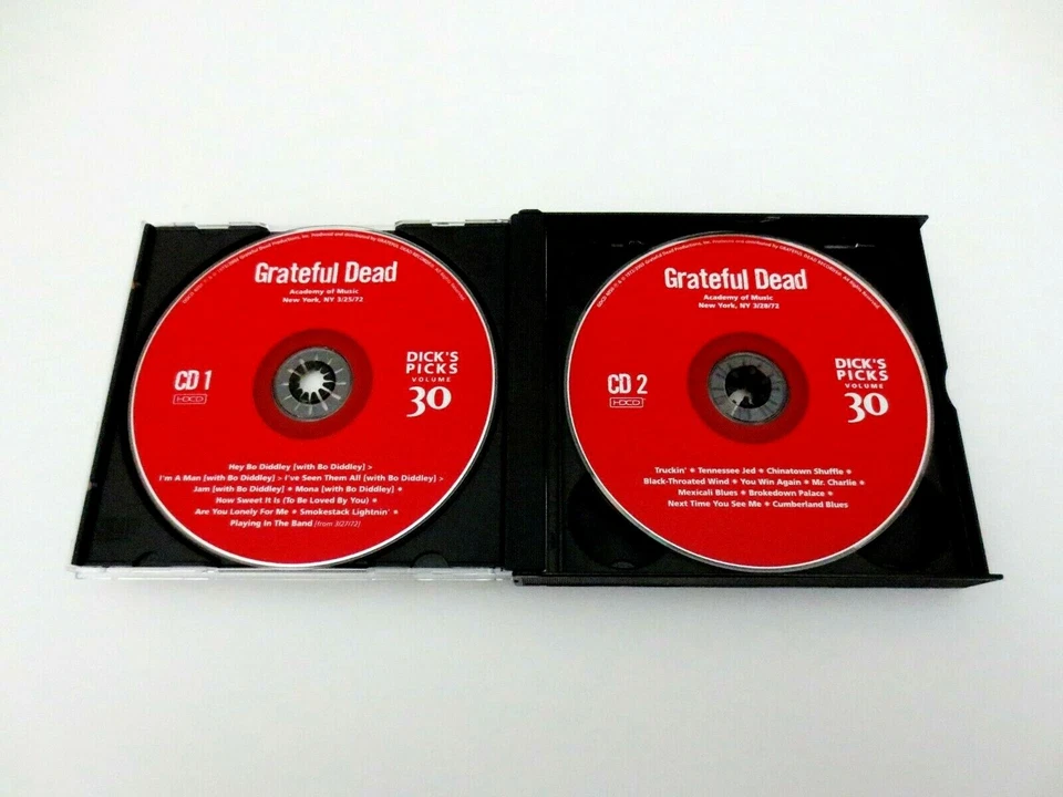 Grateful Dead Dick's Picks 30 Thirty Academy Of Music 1972 NYC 3/25 & 28/72 4 CD - Image 4 of 4
