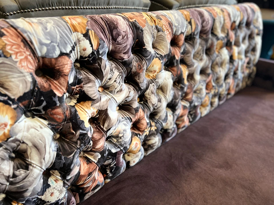 Polsterbank, Bretagne,  Küchenbank , Eckbank , Absolutes Einzelstück , Unikat, - Bild 4 von 4