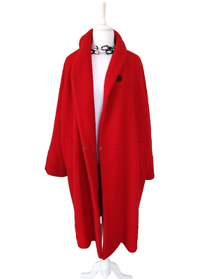 MARINA RINALDI ✨WOOL-ALPACA Coat Plus size 29-USA W20__