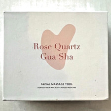 Natural Quartz Gua Sha Rose Body Guasha Board Facial Massage Tool Neck Therapy