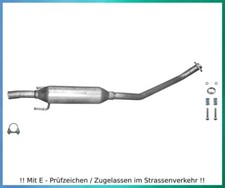 Mittelschalldämpfer für Toyota Corolla (E12) 1.4 1.6 Bj.04-07 Auspuff Dichtung