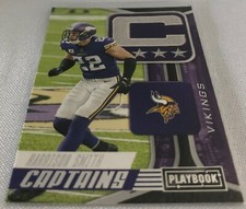 2021 Panini Playbook Football Harrison Smith Minnesota Vikings Captains #CAP-HSM