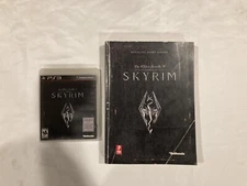 The Elder Scrolls V: Skyrim Strategy Guide (No Map) +PS3 GAME SKYRIM w/Manual