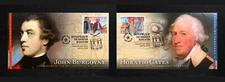 2025 Battlefields American Revolution: Battles of Saratoga 2FDC Set - Ciccolella