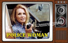 Police Woman Classic TV Show PHOTO MAGNET 4 X 2.5 INCHES