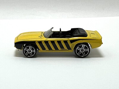 Malaysia Hot Wheels Yellow '69 Camaro TM GM Die Cast Model Car | eBay