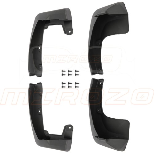 4 Pcs Front Rigth Side Black Mud Flaps For 2017-2019 Honda CRV CR-V - Picture 2 of 8