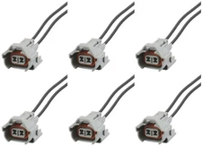 Fuel Injector Connector Pigtail for Nippon Denso SUMITOMO Set of 6