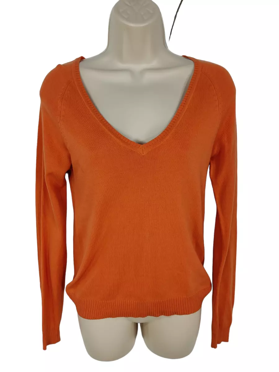 Orange jumper deals zara