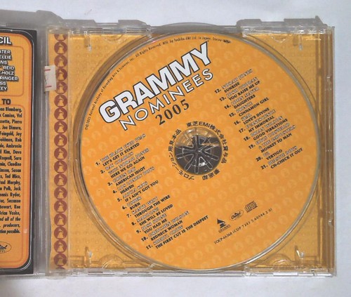 Various – Grammy Nominees 2005 TOCP-66368 JAPAN CD OBI - Picture 2 of 3
