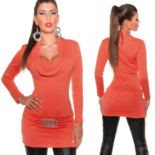 Abito da donna in maglia maglione lungo nero minidress vestito tubino  pullover | eBay