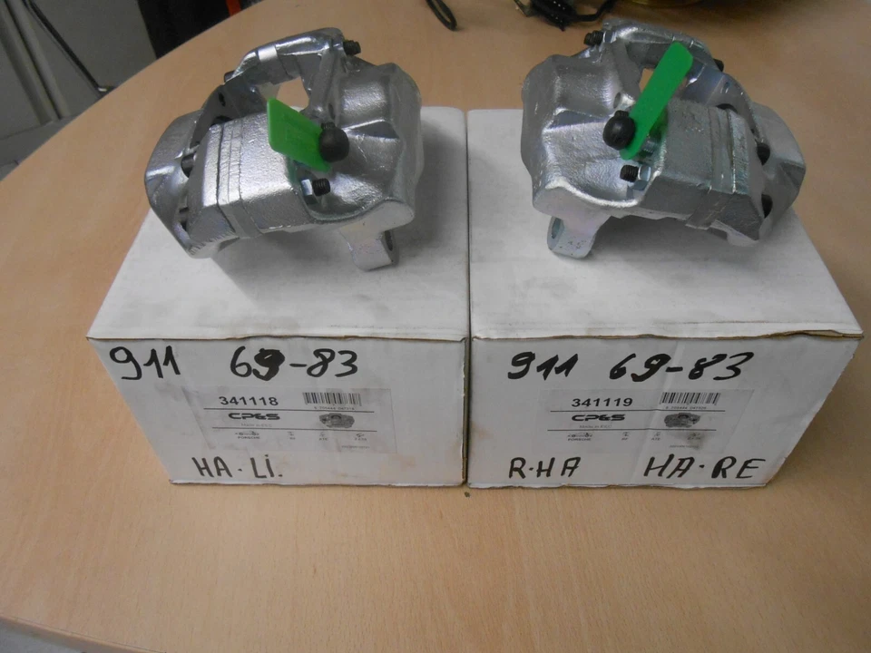 Pinzas de freno/pinzas de freno eje trasero Porsche 911 año 69 a 83 Ate originales Foto 2 de 3