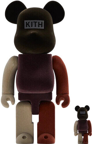 Bearbrick KITH for MEDICOMTOY100% & 400%