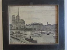 Bernard Buffet (after) Paris La cité By Galerie David et Garnier / Difac Fetz