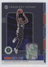 2019-20 Panini NBA Hoops Premium Stock Frequent Flyers Purple DeMar DeRozan 0qr0