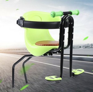 Baby Bike Seat Front Bicycle Seat Kids Safety Saddle Children Carrier w/Handrail