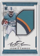 2016 Panini National Treasures RPS Rookie 87/99 Leonte Carroo Patch Auto 2r8