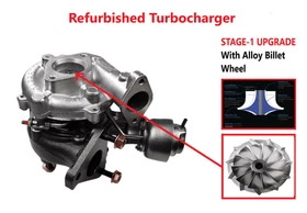 Turbolader restauriert (Stufe-1) NISSAN PRIMERA 2.2 Di 725864