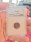 1891 Indian Cent Proof Red Cameo