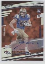 2022 Prestige Rookies Xtra Points Premium Signatures Greg Dulcich #386 Auto uk2
