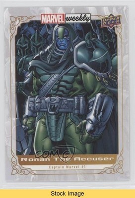 2020 Upper Deck Marvel Weekly Packs Achievements Ronan the Accuser #A-8 READ 1md
