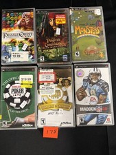 Puzzle Quest Poker Madden, 08 Monsters Deluxe Pirates Of The Caribbean Psp Games