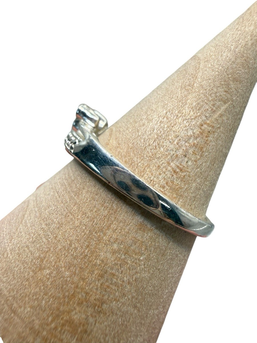Disney Parks Siamese Mickey Mouse Double Sterling Silver 925 Ring