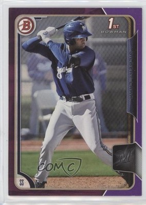 2015 Bowman Prospects Purple 54/250 Gilbert Lara #BP121 05ks