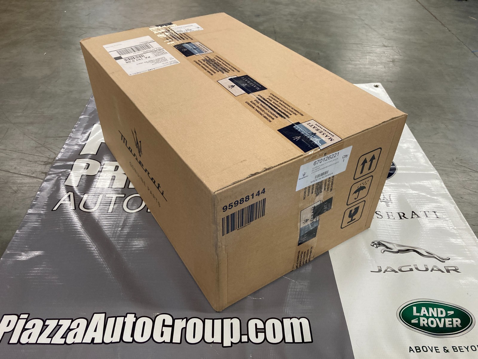 OEM Maserati Levante, Left-Hand Underdashboard Cover, 670126221